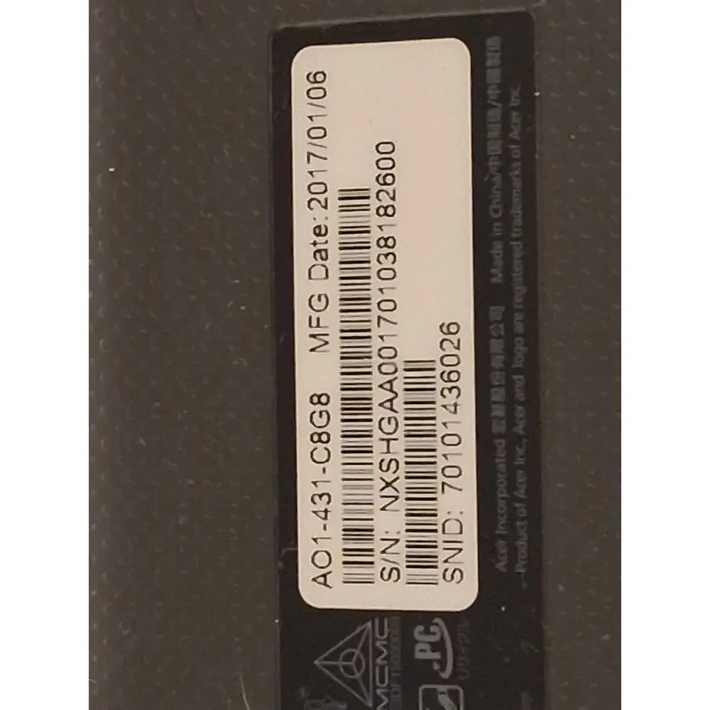 Acer title aspire